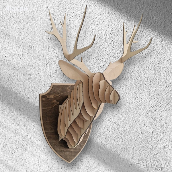 3д елен за декорация, снимка 1