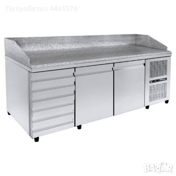 Професионален хладилен плот за пицарии, снимка 1