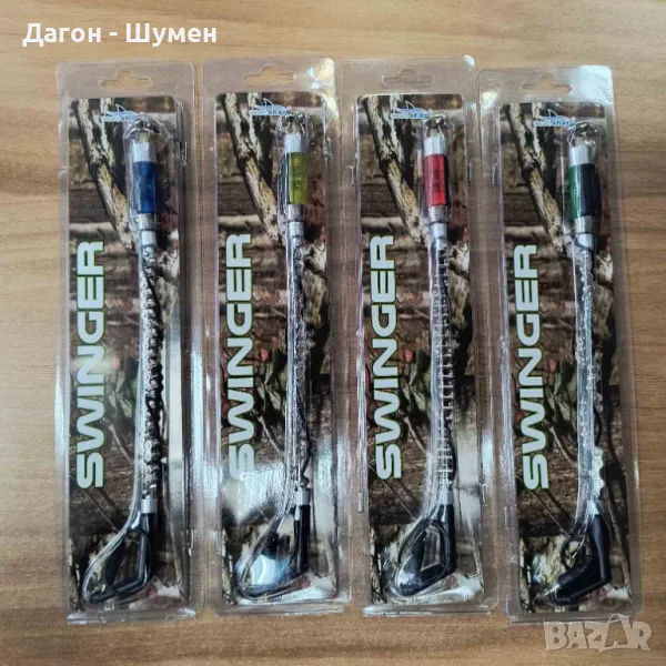 ПРОМО - 4 броя светещи обтегачи с верига , снимка 1