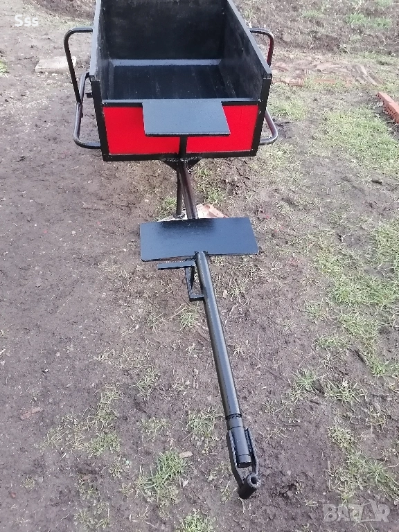 Ремарке за мотофреза със спирачки , снимка 1