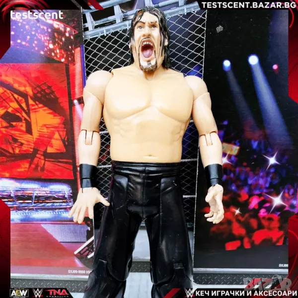 Екшън фигура WWE The Great Khali Великия Кали играчка figure Jakks Ruthless Aggression, снимка 1