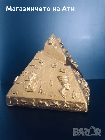 Статуя египетска пирамида, снимка 3 - Статуетки - 49780809