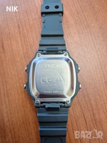 Мъжки спортен часовник SYNOKE, снимка 4 - Мъжки - 53708153