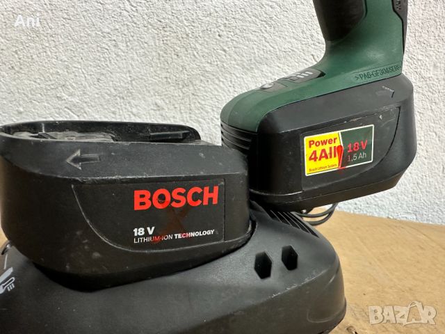 Винтоверт - Bosch 18 V li ion , снимка 3 - Други машини и части - 46766886