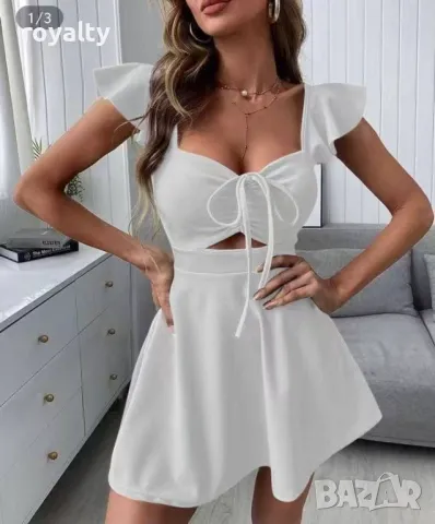 Дамски стилни рокли Различни цветове , снимка 3 - Рокли - 50413985