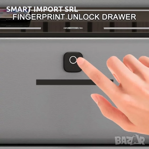 Интелигентно нощно шкафче Smart Heater Led, безжично зареждане, Bluetooth, бял, снимка 3 - Шкафове - 51999458