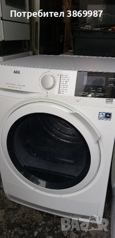 Сушилня термопомпа AEG 8000, снимка 6 - Сушилни - 53211482