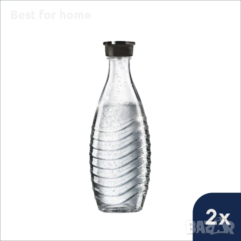SodaStream DuoPack 2 x 0.7 л, стъкленr бутилки, снимка 6 - Други - 52953268