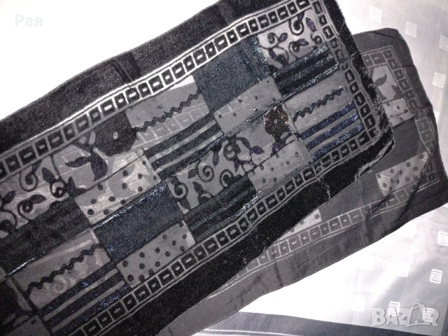 Шал кадифе и коприна, снимка 1