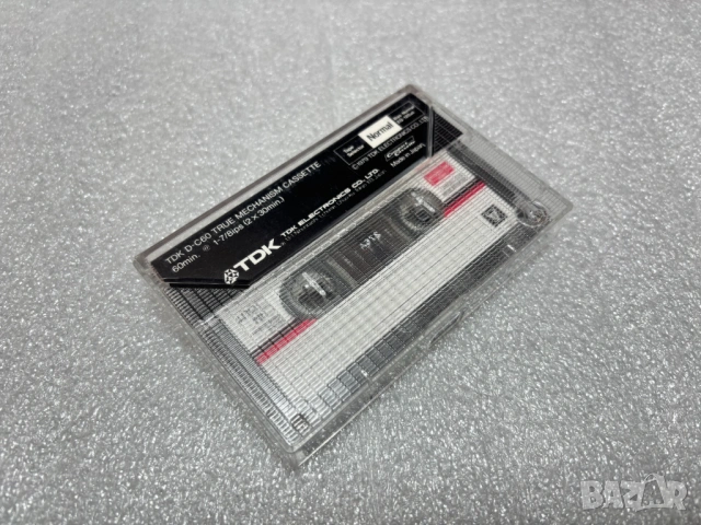 Колекционерска Аудио Касета TDK D-C60 "True Mechanism" от 1979 год., произведена в Япония. , снимка 3 - Аудио касети - 53734193