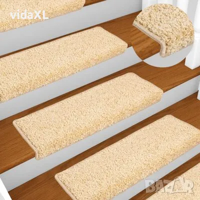 vidaXL Стелки за стъпала, 10 бр, 65x21x4 см, кафяви(SKU:149823), снимка 2 - Други - 48659946