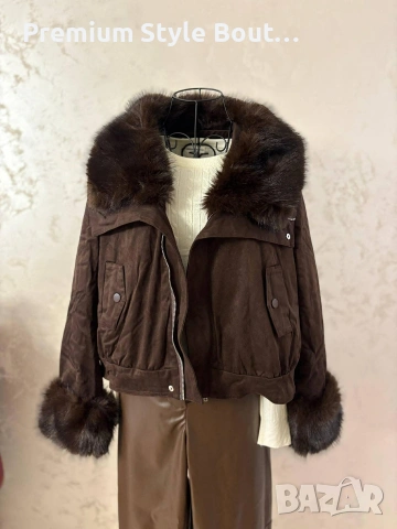 дамско велурено яке 