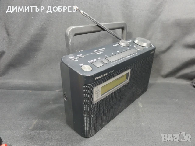 PANASONIC RF-U300 FM RECEIVER RDS ТРАНЗИСТОР РАДИО, снимка 3 - Радиокасетофони, транзистори - 50675169