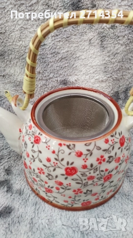 Порцеланов чайник , снимка 6 - Аксесоари за кухня - 52350676