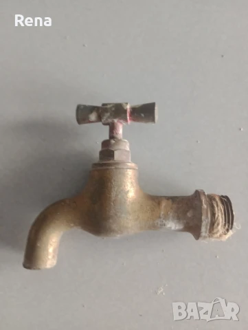 Месингова канелка за чешма, снимка 2 - Декорация за дома - 50764322