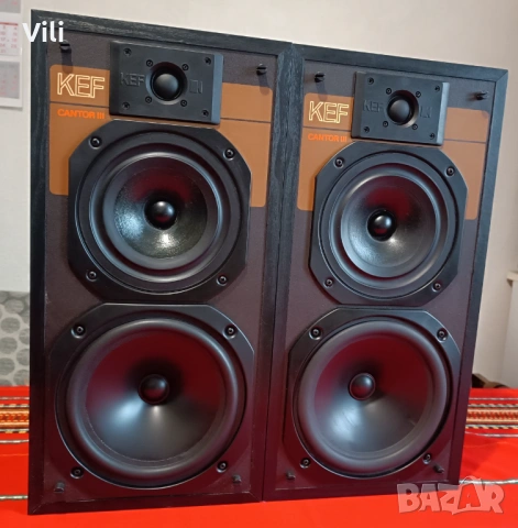 KEF Cantor III, снимка 5 - Ресийвъри, усилватели, смесителни пултове - 53408471