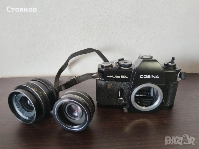 Камери PRAKTICA BCA, PRAKTICA LTL, COSINA HI-LITE ECL Japan , снимка 17 - Фотоапарати - 32447006