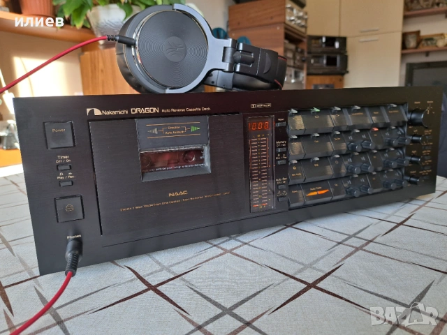 Nakamichi Dragon Cassette Deck Auto Reverse Dolby B C , снимка 10 - Декове - 53476158