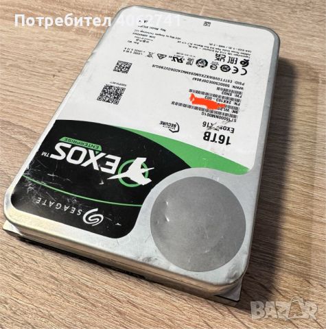 *Гаранция* Seagate Exos X16 16TB SATA - Вътрешен Хард Диск, снимка 4 - Твърди дискове - 45242153