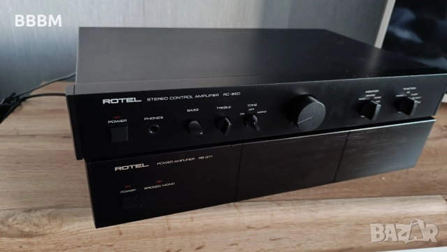 Rotel RC-850 и Rotel RB-971 - като нови, снимка 3 - Ресийвъри, усилватели, смесителни пултове - 52031906