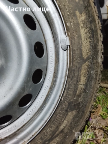 Железни джанти 4х100 15 цола Рено Дачия Нисан