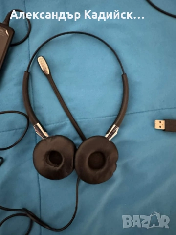 Jabra Biz 2400 II Ultra Noise-Cancelling с контролер за онлайн срещи, снимка 4 - Слушалки за компютър - 53624767