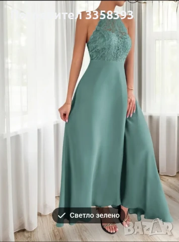 дамска елегантна рокля S, снимка 4 - Рокли - 51213094