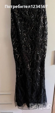Уникална дизайнерска рокля Alessa, снимка 4 - Рокли - 51333495