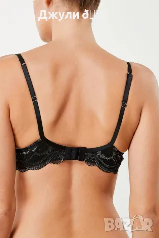 Страхотен комплект бельо с дантела в черен цвят, снимка 9 - Бельо - 49815721