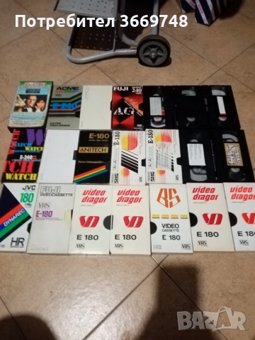 Продавам 23 броя VHS касети, снимка 2 - Плейъри, домашно кино, прожектори - 52558590