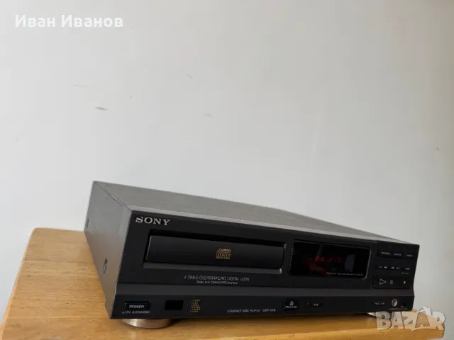 Компакт диск плейър Sony CDP-M19 от 1990-1992, снимка 4 - Ресийвъри, усилватели, смесителни пултове - 50165131