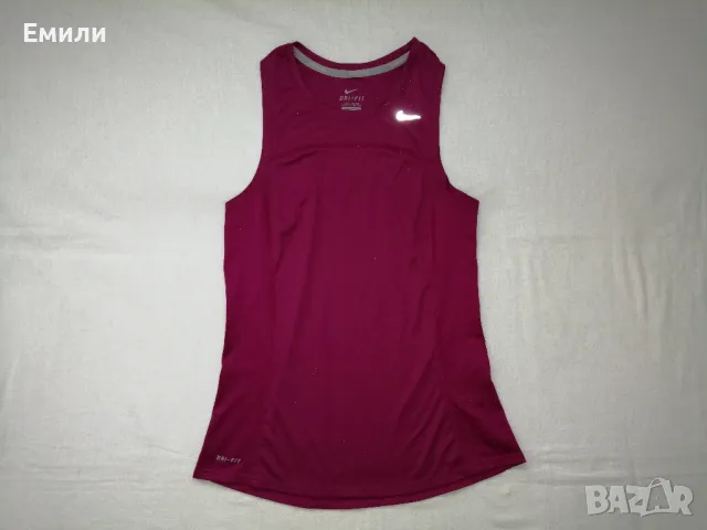 Nike DRI-FIT оригинален дамски потник р-р XS, снимка 2 - Спортни екипи - 47078429