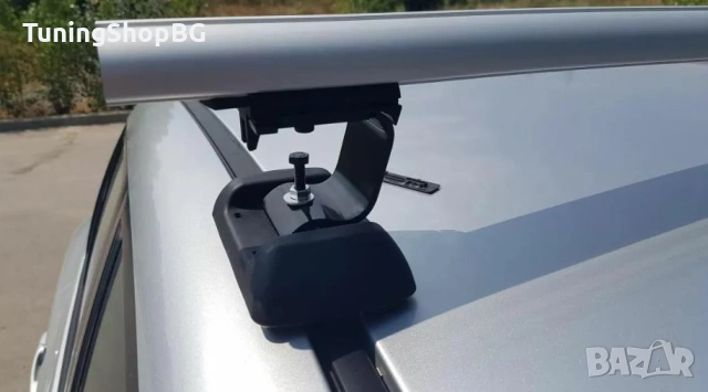 Греди напречни за багажник за кола напречни за фабрични резби на покрива, 120см, с ключ, снимка 13 - Аксесоари и консумативи - 54043272