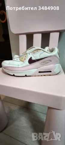  Оригинални Маратонки Nike Air Max 90 размер 34, снимка 3 - Детски маратонки - 49027087