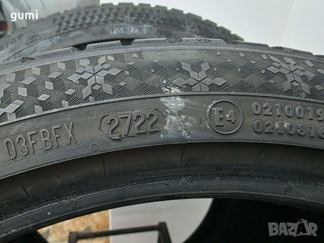 2бр зимни гуми 225/40/18 CONTINENTAL L04907 , снимка 4 - Гуми и джанти - 53473826