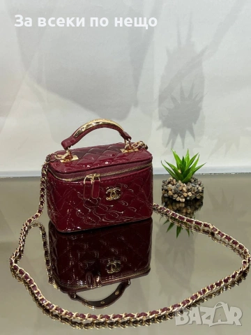 Chanel Дамска Чанта Тип Куфар - Различни Цветове Код SK1058, снимка 3 - Чанти - 53790851