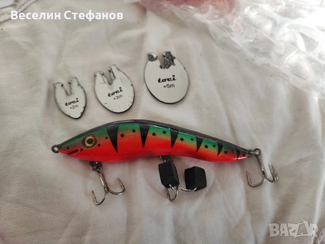 воблери Тоци Toci, снимка 8 - Стръв и захранки - 53832878