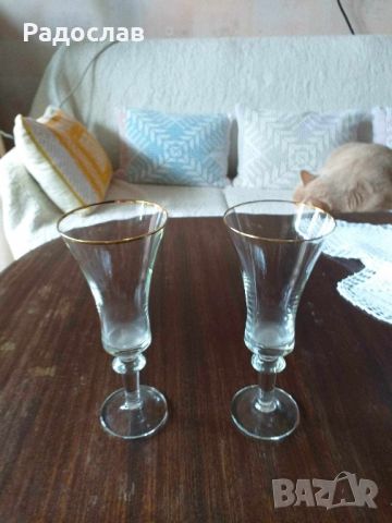 Чисто нови чаши от времето на соца, снимка 1 - Чаши - 46367468