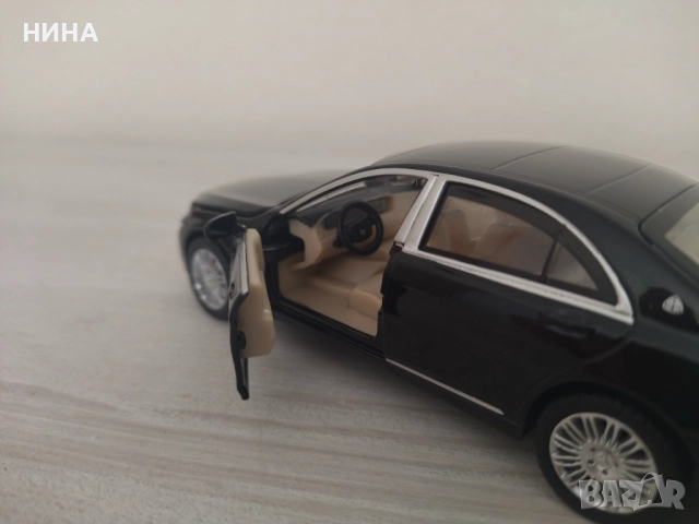 Метална количка Mercedes- Benz S 600 !!!, снимка 3 - Колекции - 52707294