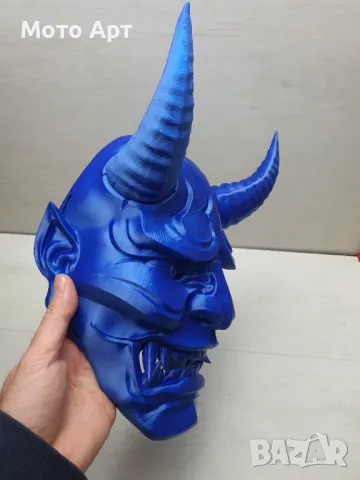 3D Голяма Маска на Hannya Oni Они Маска Може да се Носи, снимка 5 - Други - 48801959