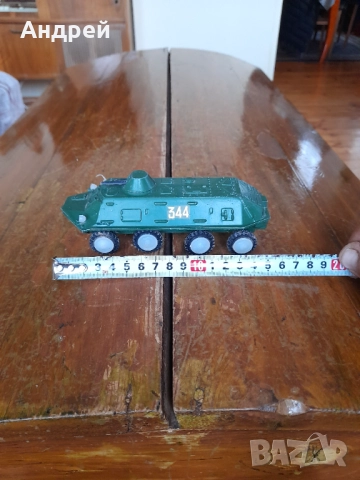 Стара детска играчка танк #2, снимка 4 - Колекции - 52091383