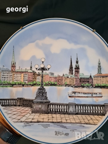 декоративна порцеланова чиния за стена Villeroy & boch 27/3, снимка 2 - Декорация за дома - 51573673