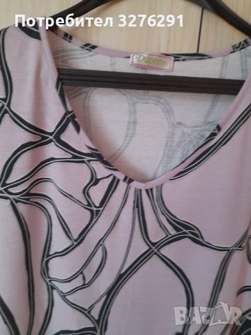 Лилава блуза Дафне р.XL, снимка 2 - Корсети, бюстиета, топове - 46331733