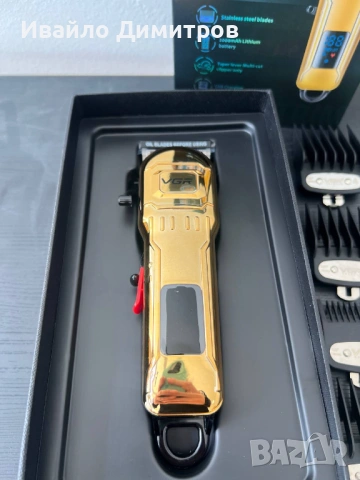 Професионален тример VGR V-268, акумулаторен, USB зареждане, снимка 4 - Тримери - 54216478