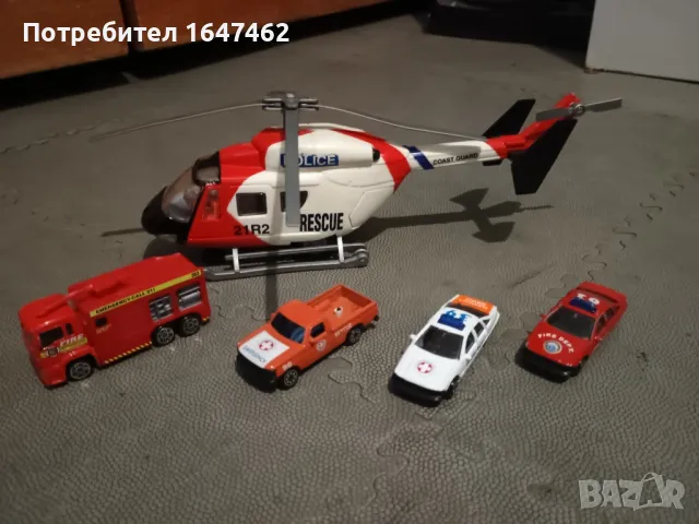 Колички и хеликоптер , снимка 1