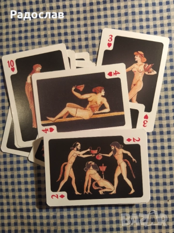 гръцки карти за игра Еротика , снимка 3 - Карти за игра - 51772989