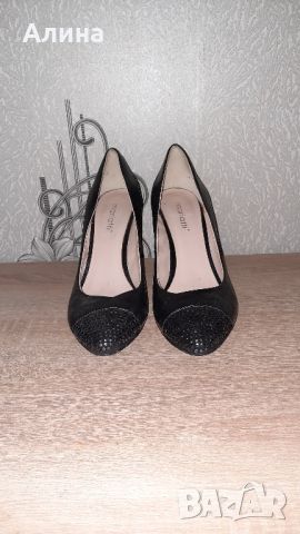 Официални обувки с тънък ток, снимка 2 - Дамски елегантни обувки - 46465463