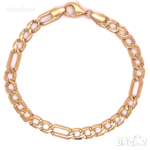 Златна мъжка гривна 17,28гр. 24,0см. 14кр. проба:585 модел:38010-5