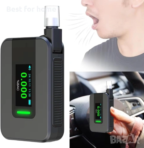 Електрохимичен алкохолен тестер с гласов отчет, снимка 3 - Друга електроника - 53451785