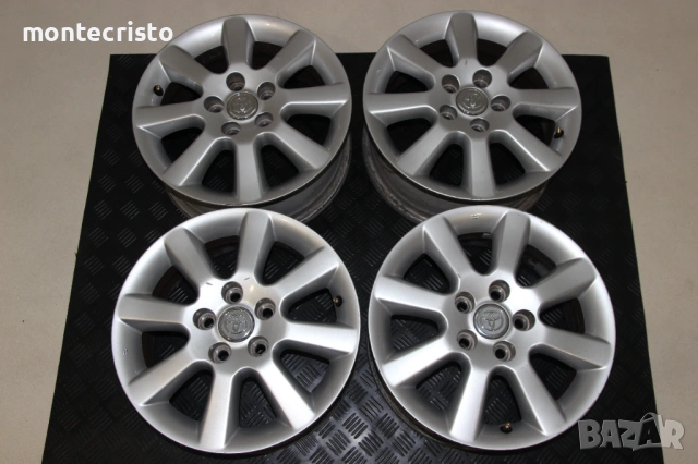Алуминиеви джанти Toyota Avensis T25 T250 (2003-2009г.) 16 цола / 54.1 / 5x100 / 42611-05230, снимка 12 - Гуми и джанти - 53933187